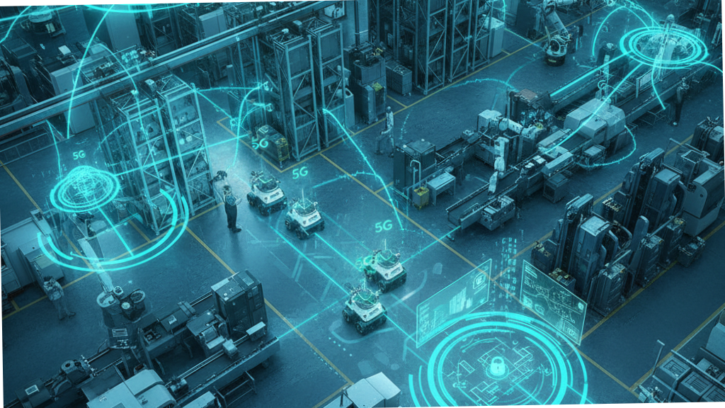 Manufacturer Connecting Multiple Plants With Private 5G