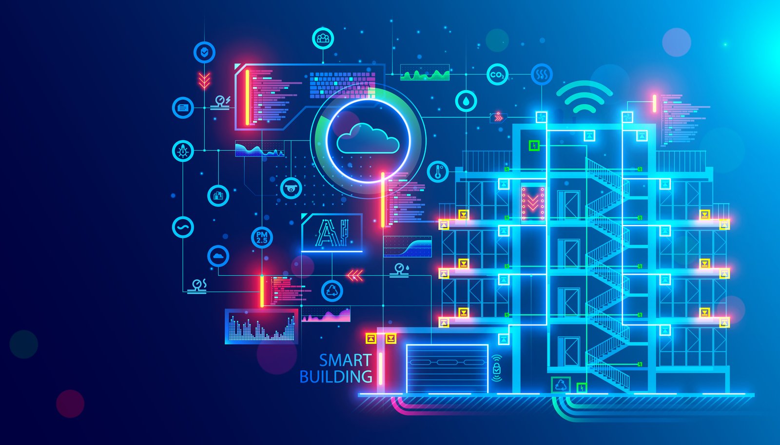 Autonomous Smart Building Infrastructure