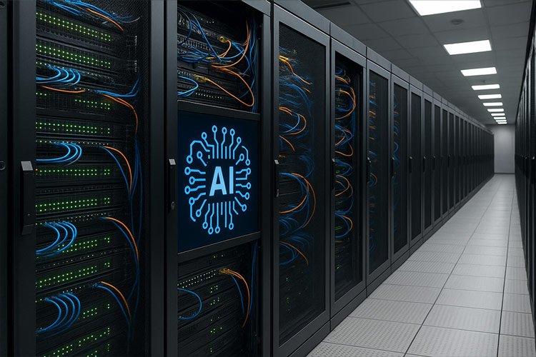 AI-driven data center network design and infrastructure